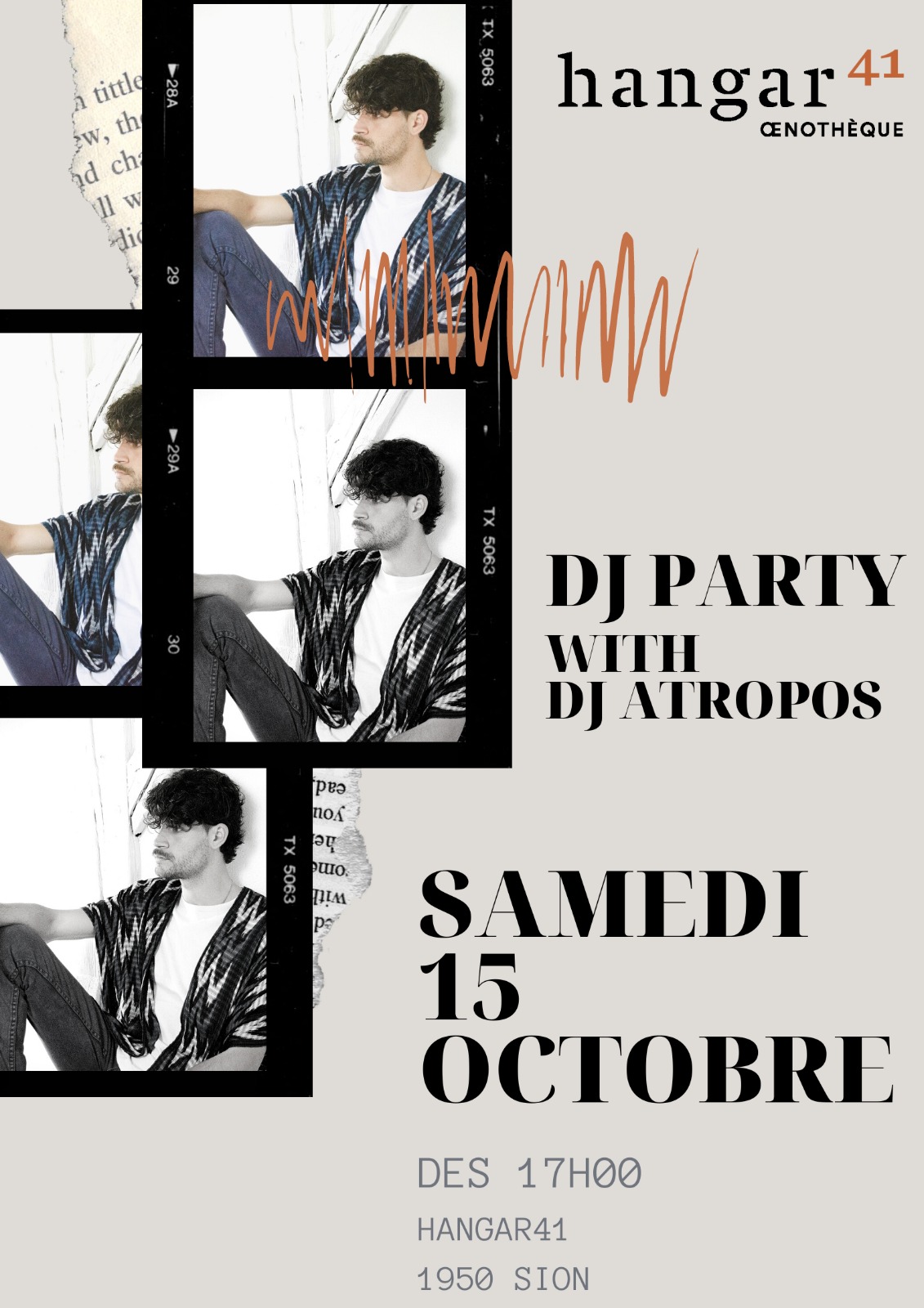 15.10.2022 dès 17h – DJ PARTY with DJ aTropos