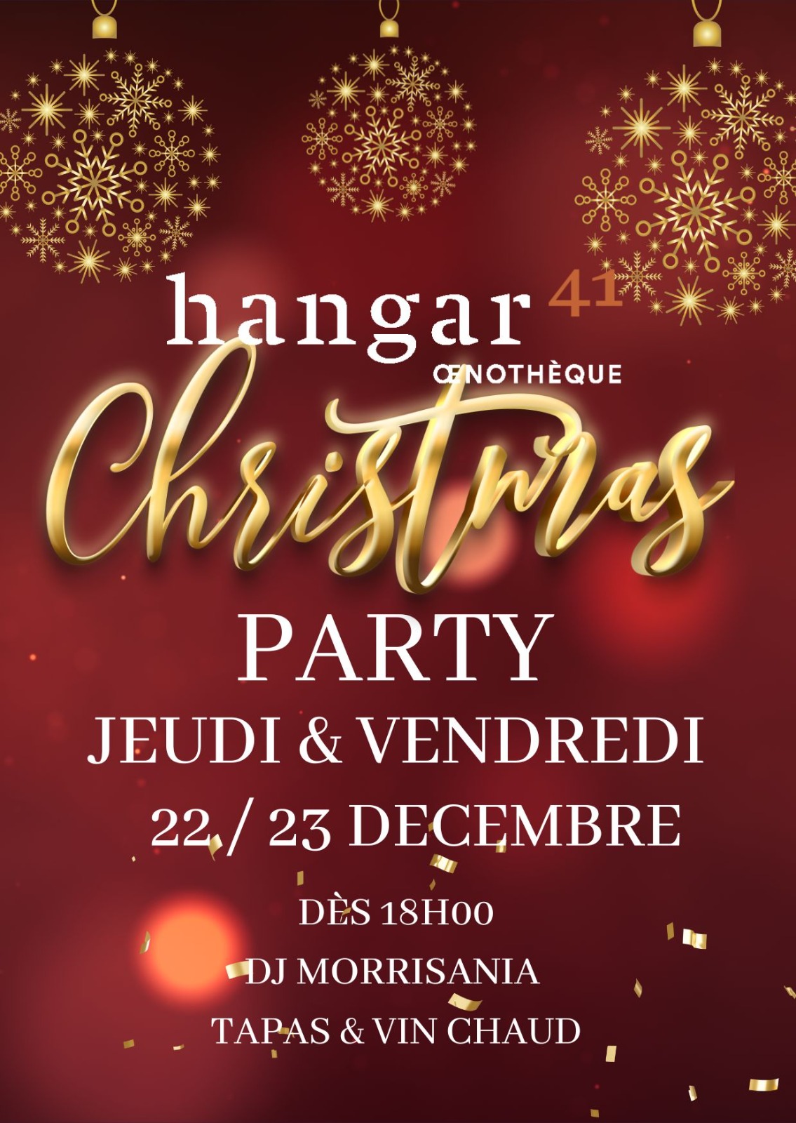 22.12.22 – 23.12.22 – CHRISTMAS PARTY