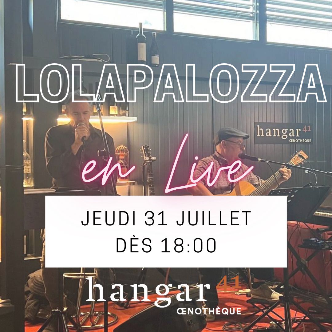 LIVE LOLAPALOZZA – 31.07.2025 dès 18H