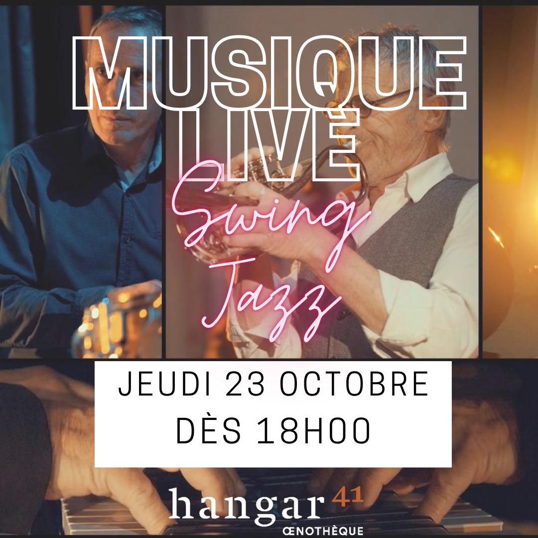 LIVE SWING JAZZ – 23.10.2025 dès 18H
