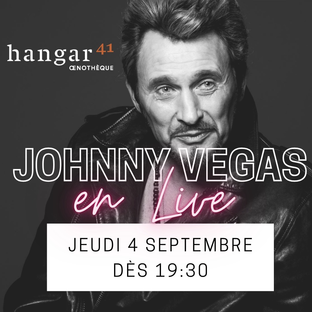 LIVE JONNHY VEGAS – 04.09.2025 dès 19H30