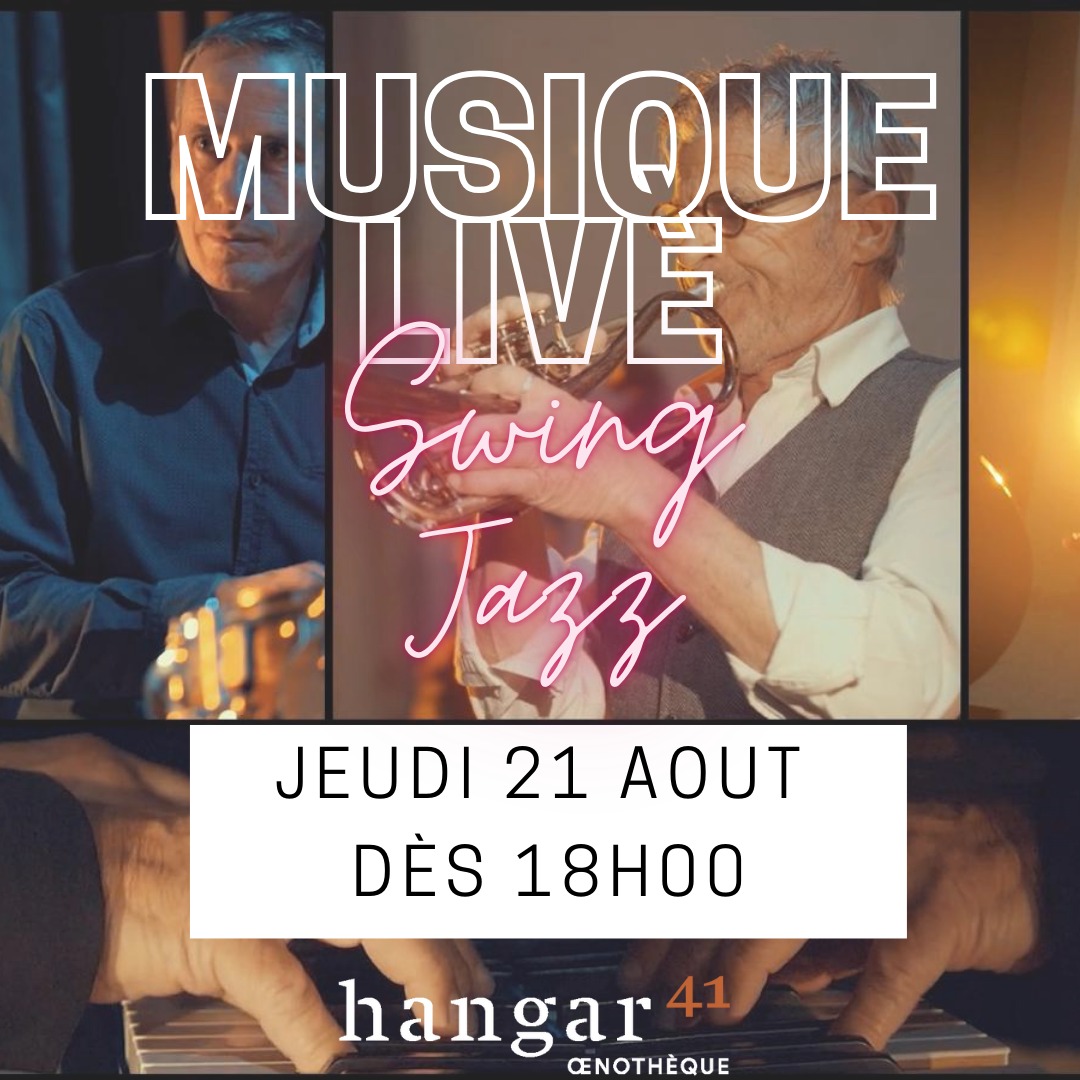 LIVE SWING JAZZ – 21.08.2025 dès 18H